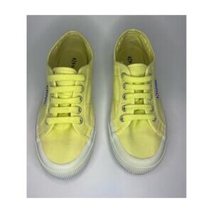 Superga 2750 Cotu Classic Women Size 35 (4) Yellow Sneakers Sports Cloth